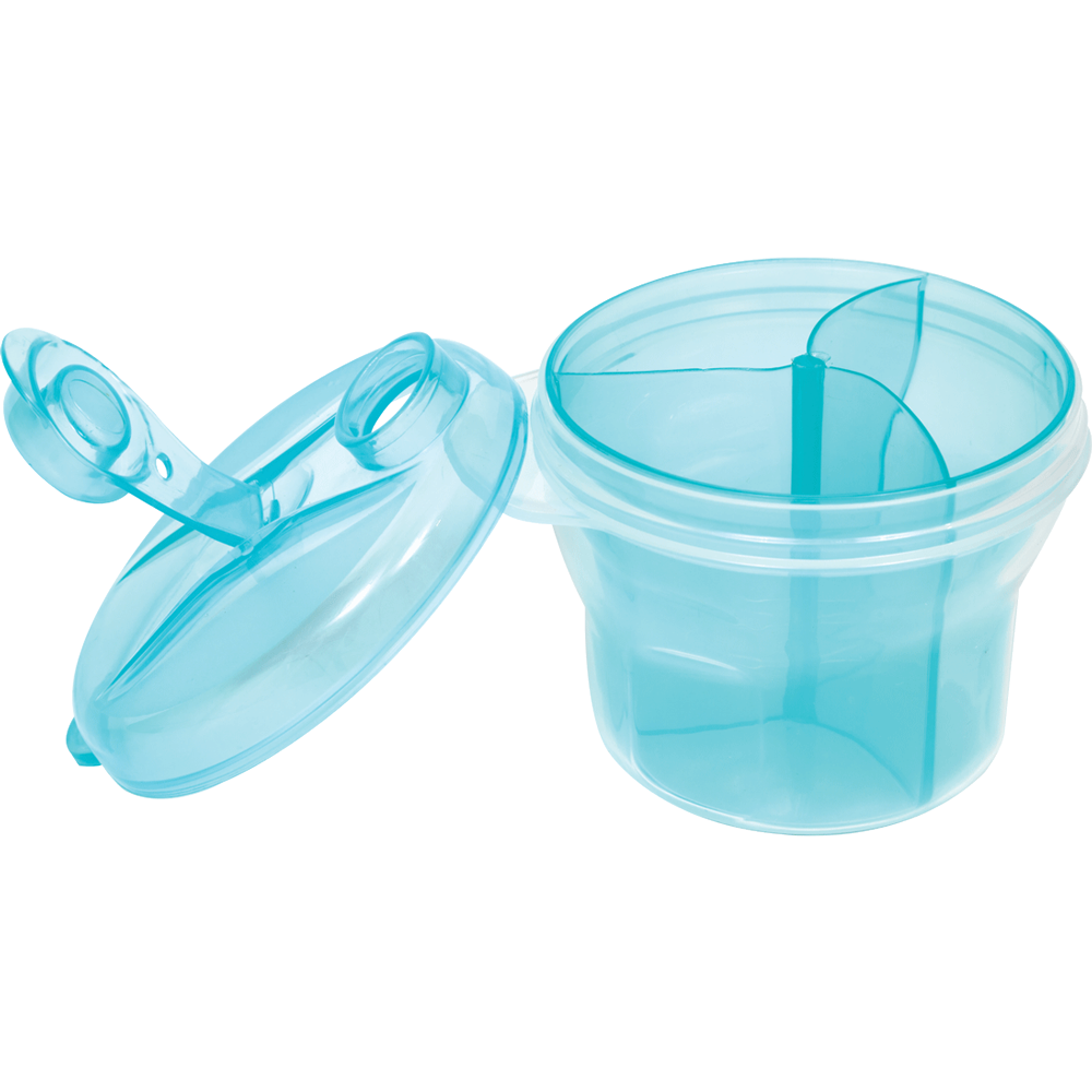 Pote para Leite em Pó Azul - Buba