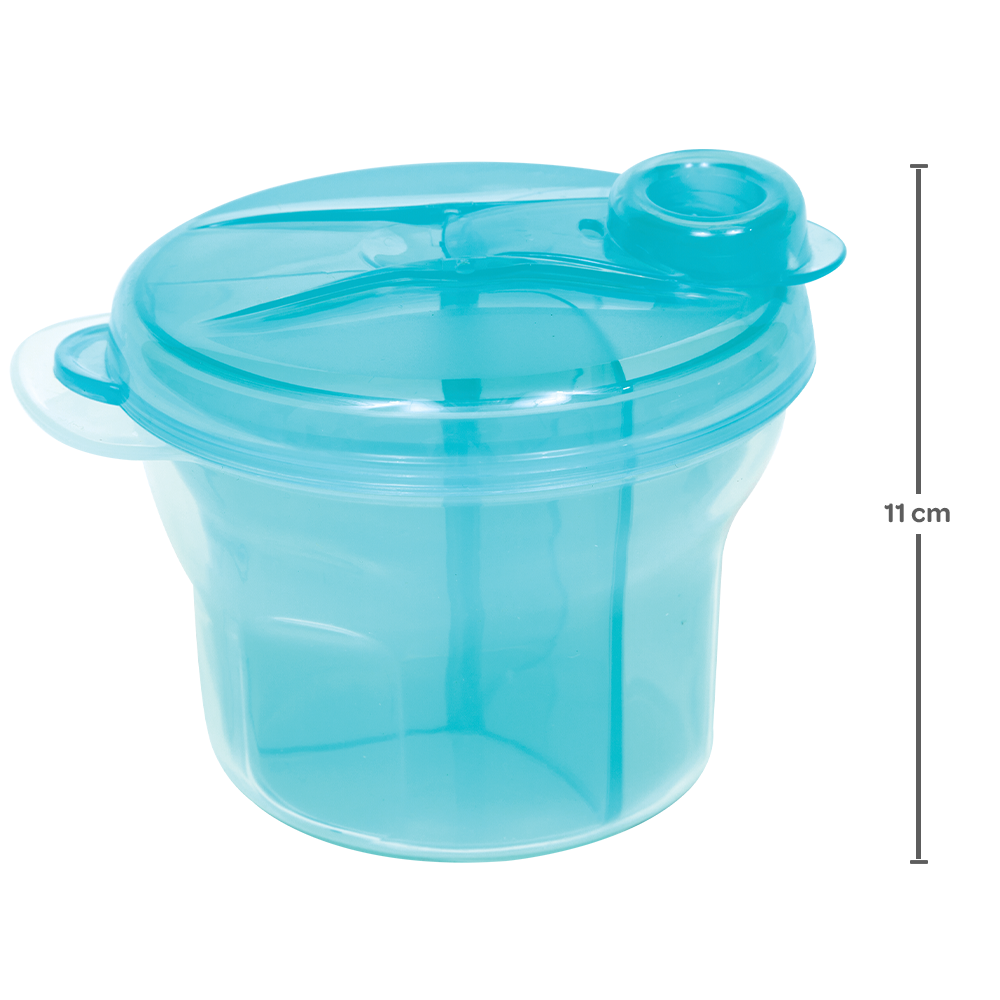 Pote para Leite em Pó Azul - Buba