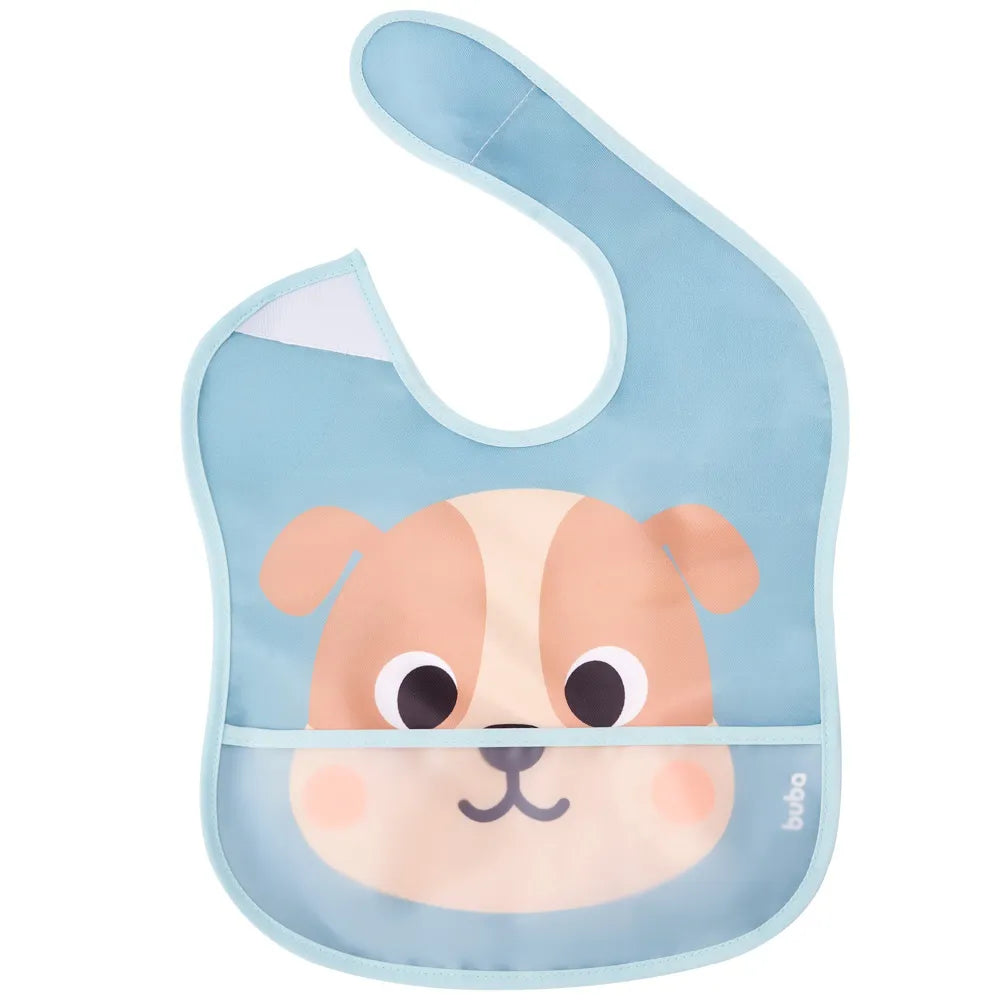 Babador Impermeável Com Bolso Pega Migalhas Buba - Cachorro