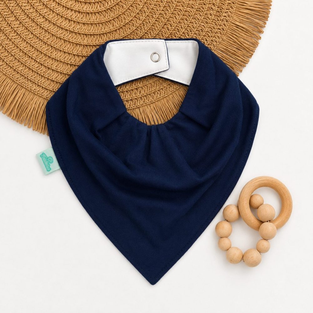 Bandana Impermeável para Bebê - Marinho