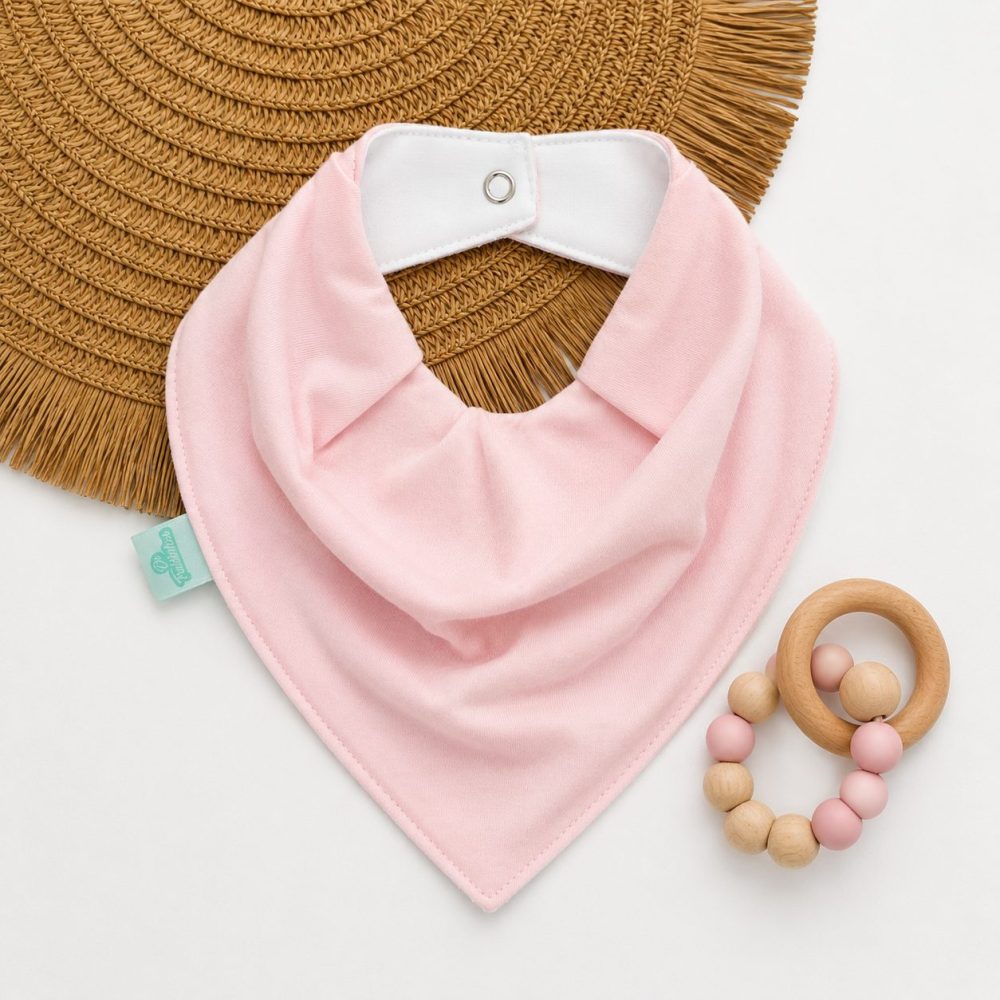 Bandana Impermeável para Bebê - Rosa
