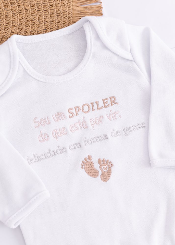 Body Bebê RN de Manga Sou um Spoiler do Que Está Por Vir