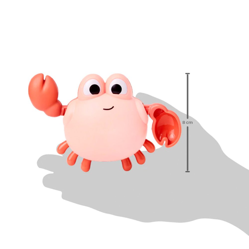 Brinquedo De Banho Caranguejo Salmão Da Buba