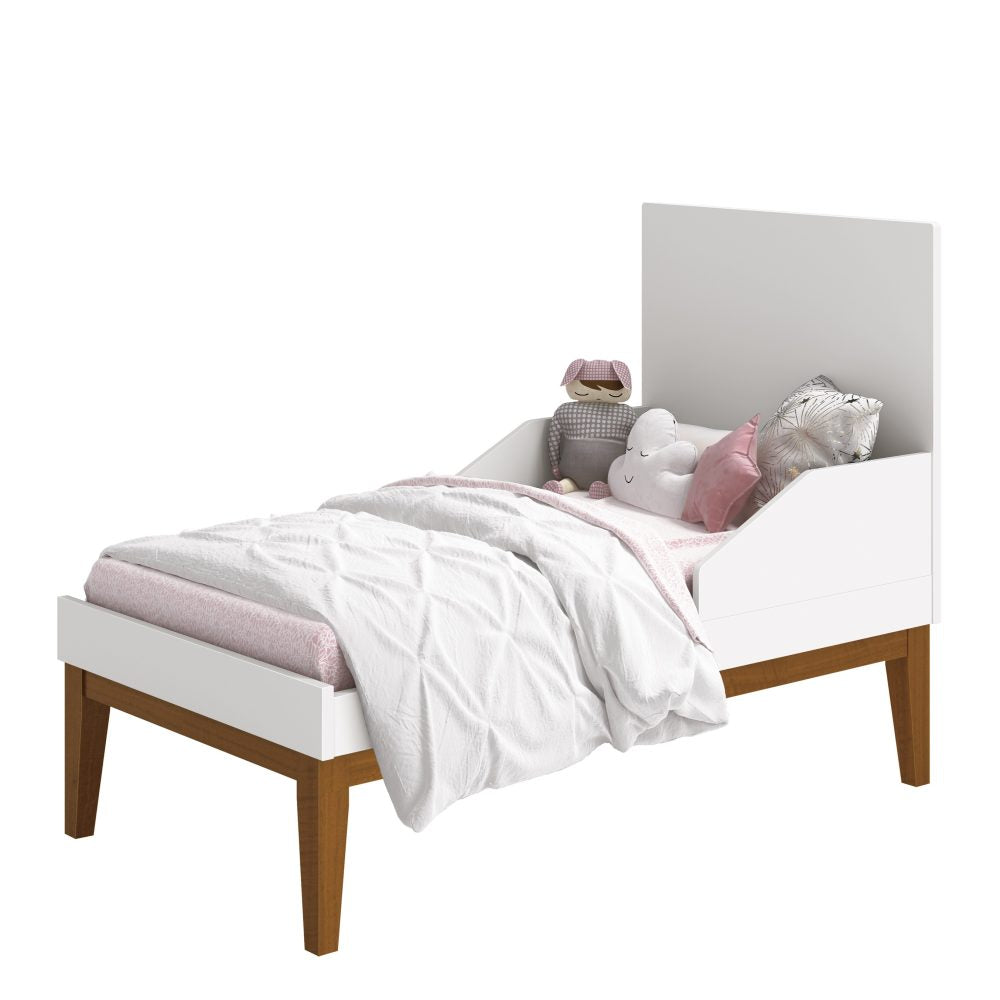Berço Noah Wood Classic - Branco Fosco
