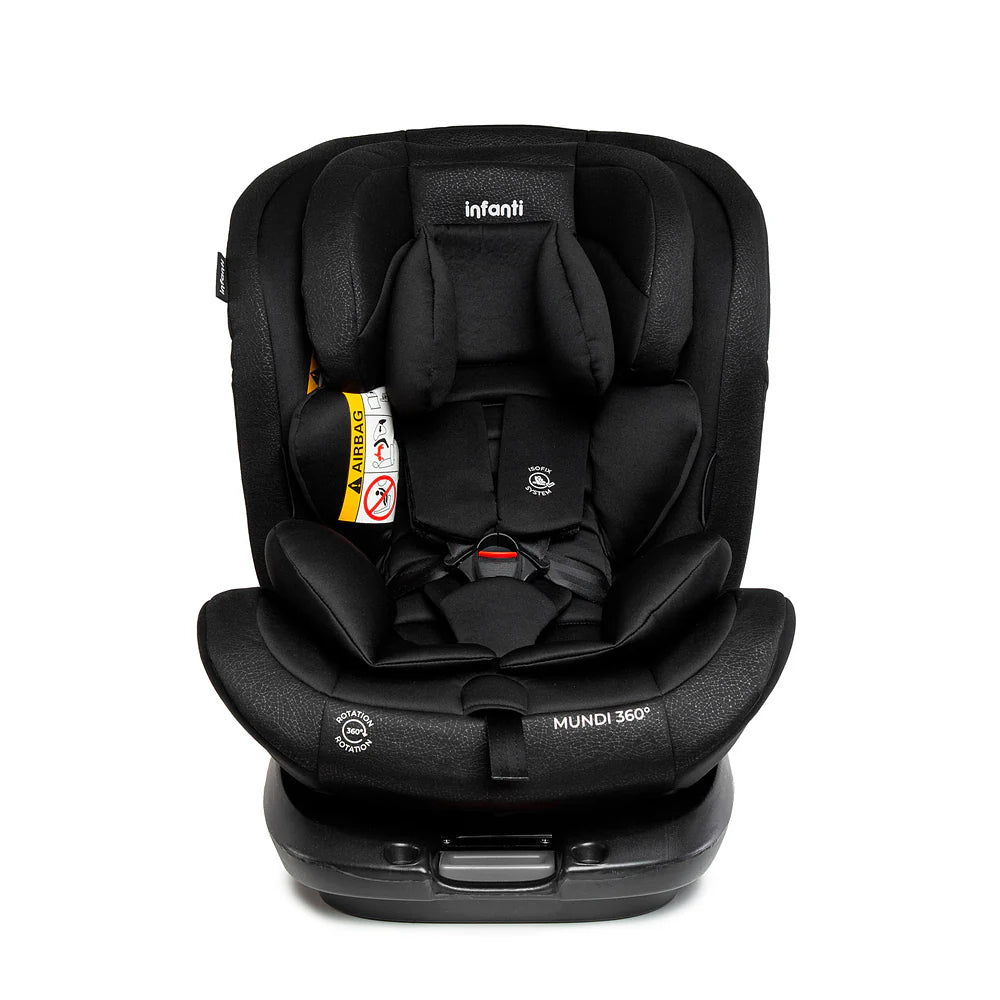 Cadeira para Auto Infanti Para Auto Mundi 360º Preto