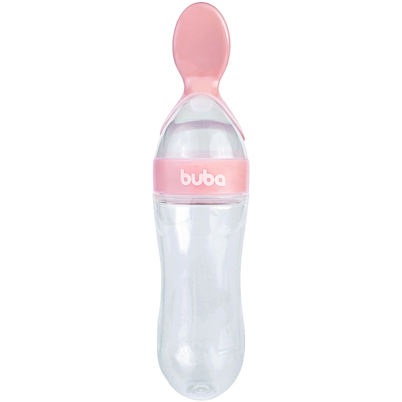 Colher Dosadora em Silicone Buba Rosa Claro