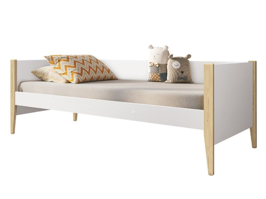 Cama Noah - Branco Fosco