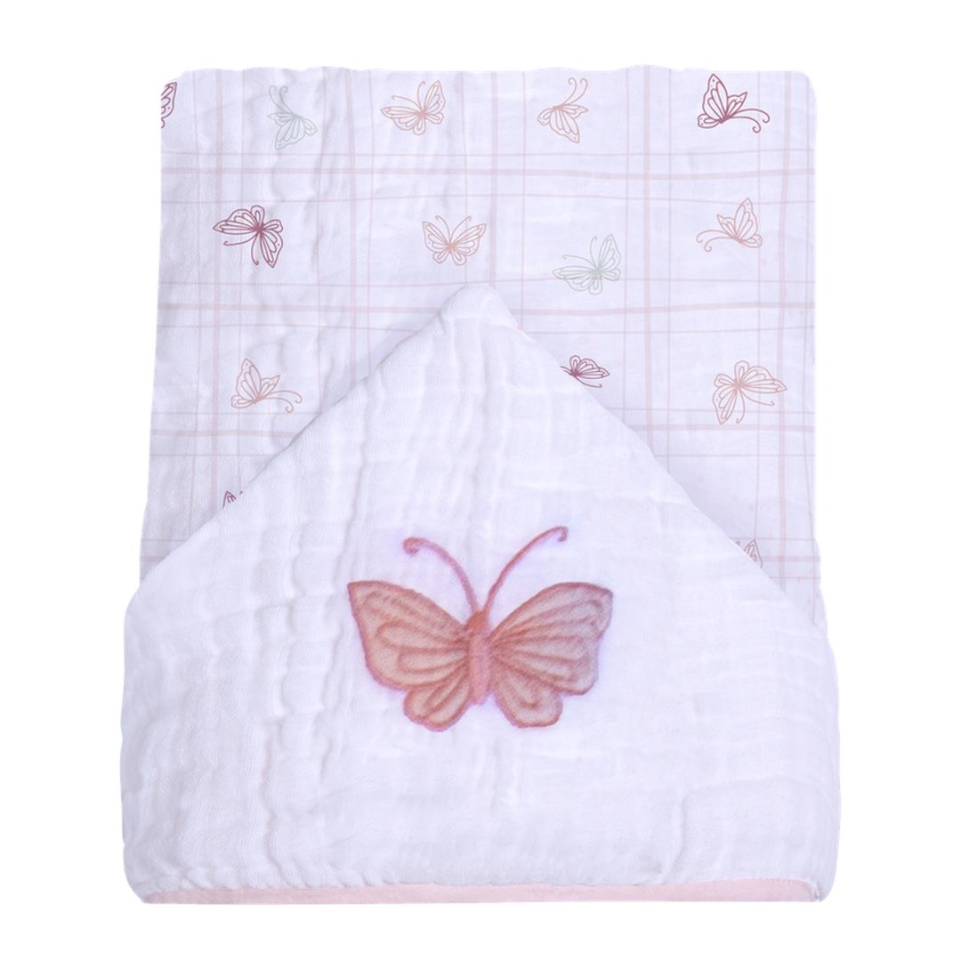 Toalhão de Banho Papi Soft Premium 1,05cm X 85cm - Borboleta
