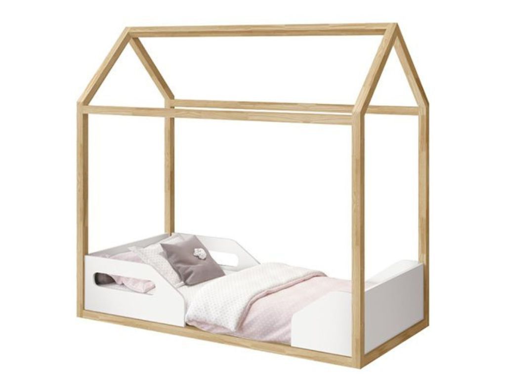 Mini Cama Montessoriana Zoe - Branco Fosco
