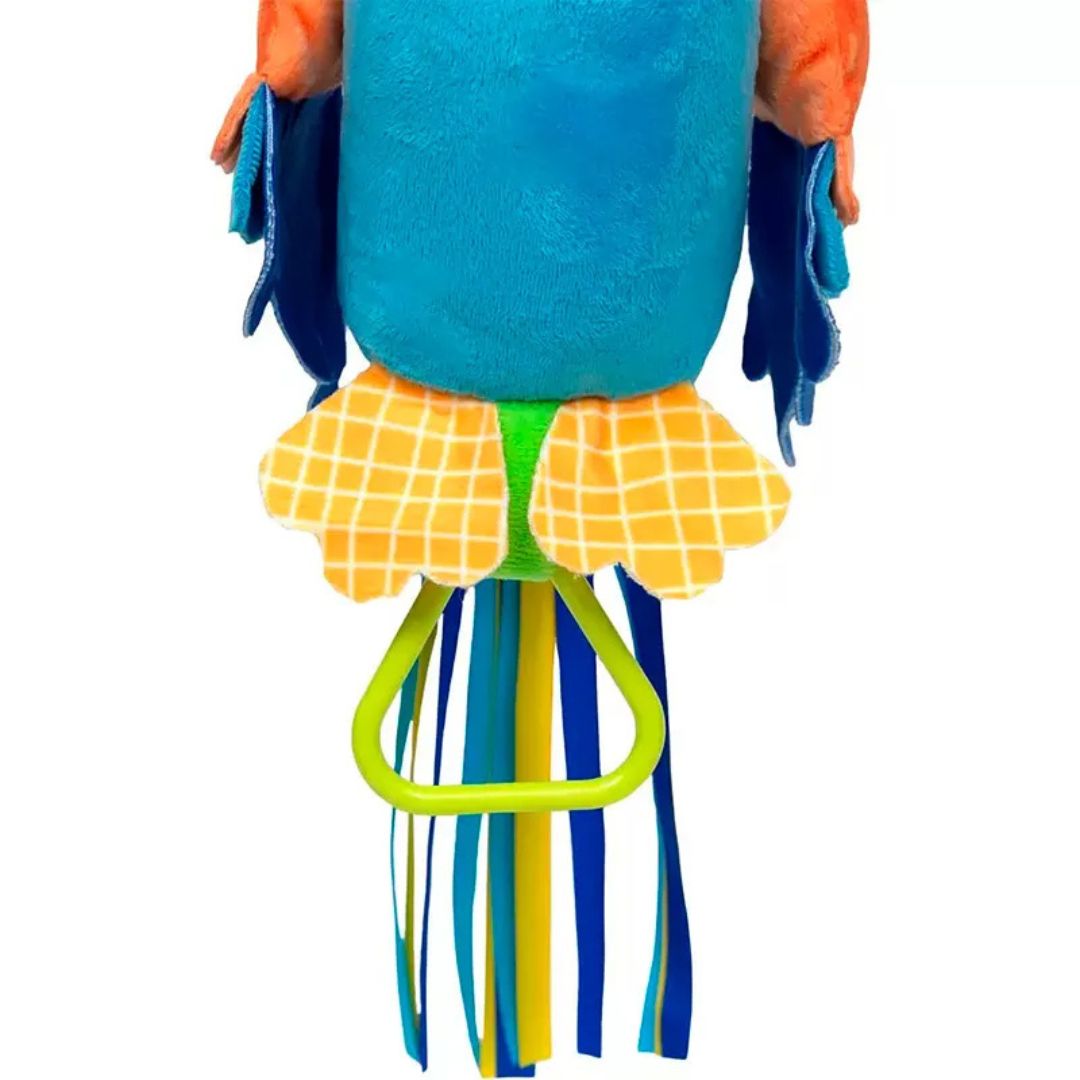 Brinquedo Bebê Papagaio de Pelúcia Didi Buba