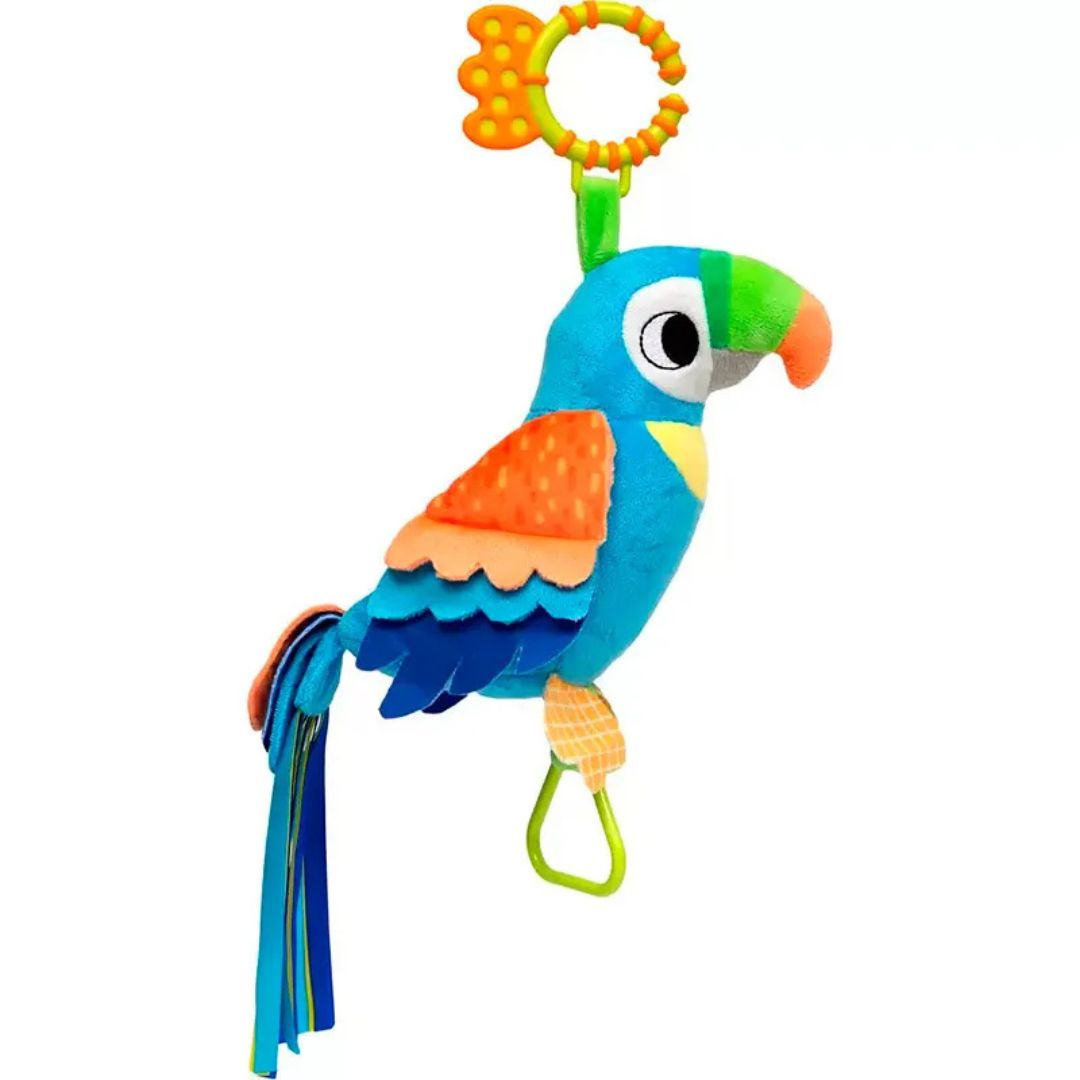 Brinquedo Bebê Papagaio de Pelúcia Didi Buba