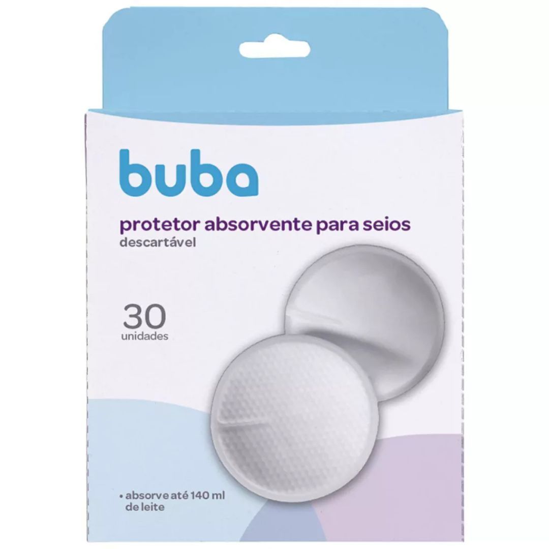 Protetor de Seios Descartável com 30 Unidades