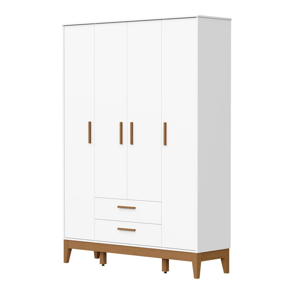Roupeiro Flip Reller - Branco Fosco