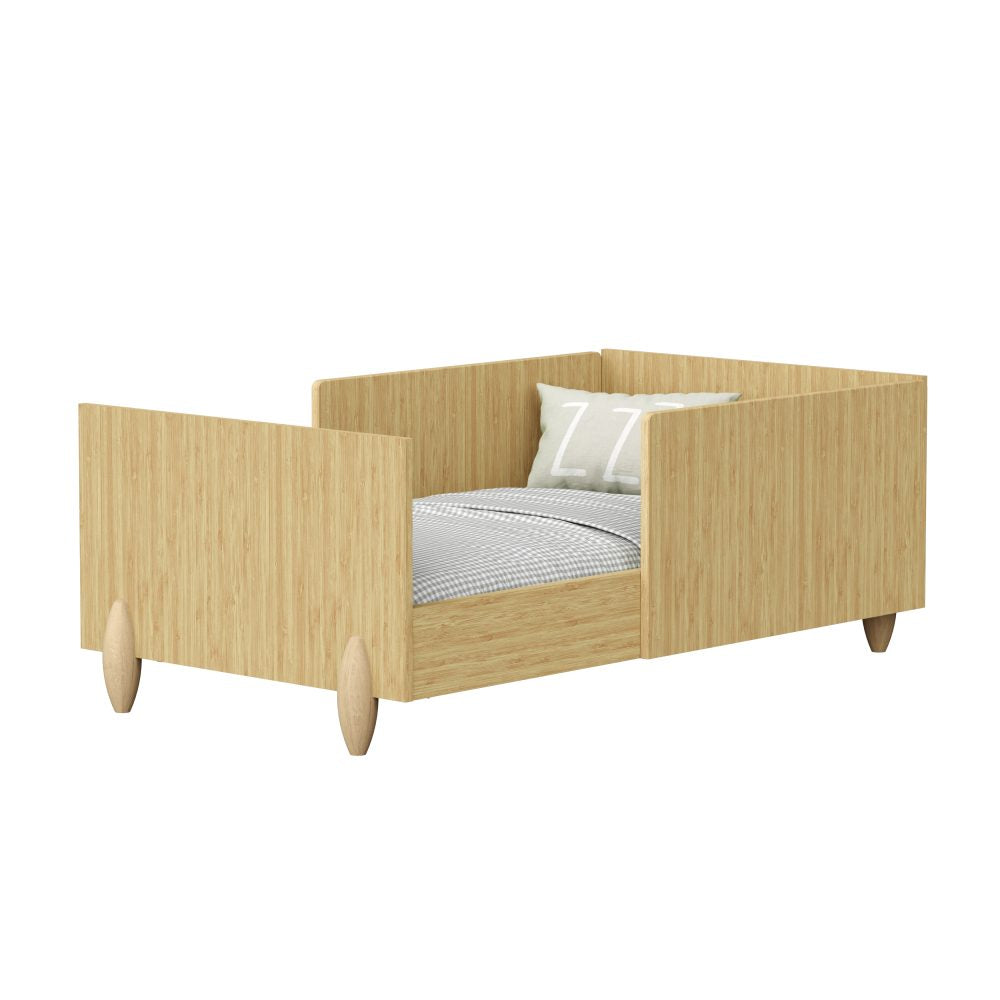 Quarto de Bebê Gracia Reller | Guarda-Roupa 3 Portas, Cômoda e Berço - Naturale