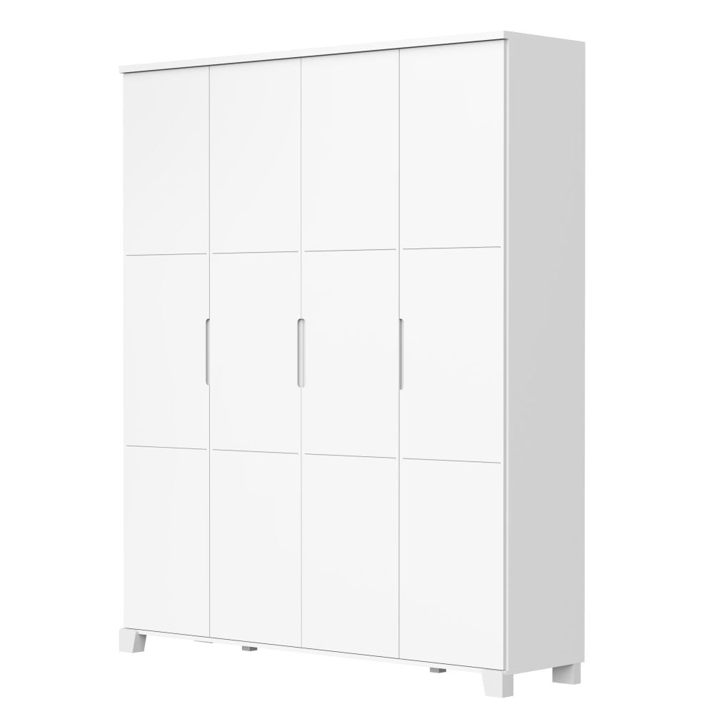 Roupeiro Luna Max Reller - Branco Fosco