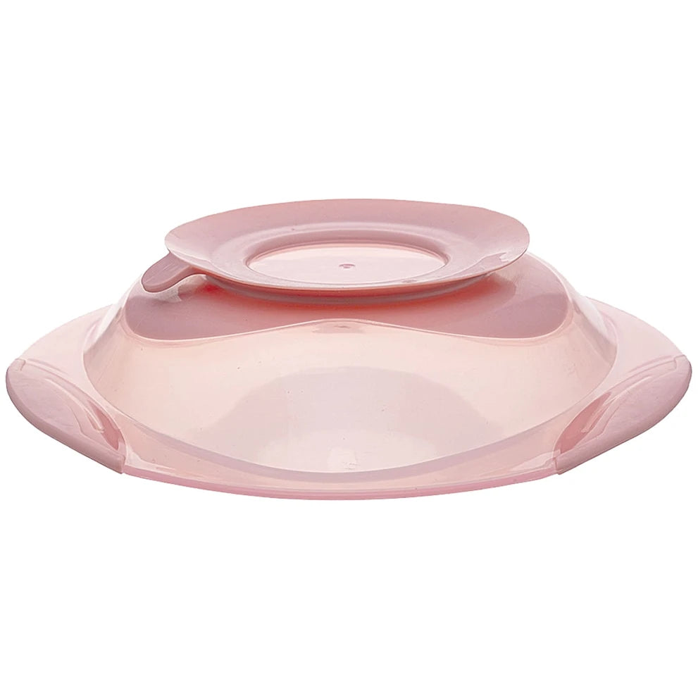 Pratinho com Ventosa Buba Antiderrapante - Rosa