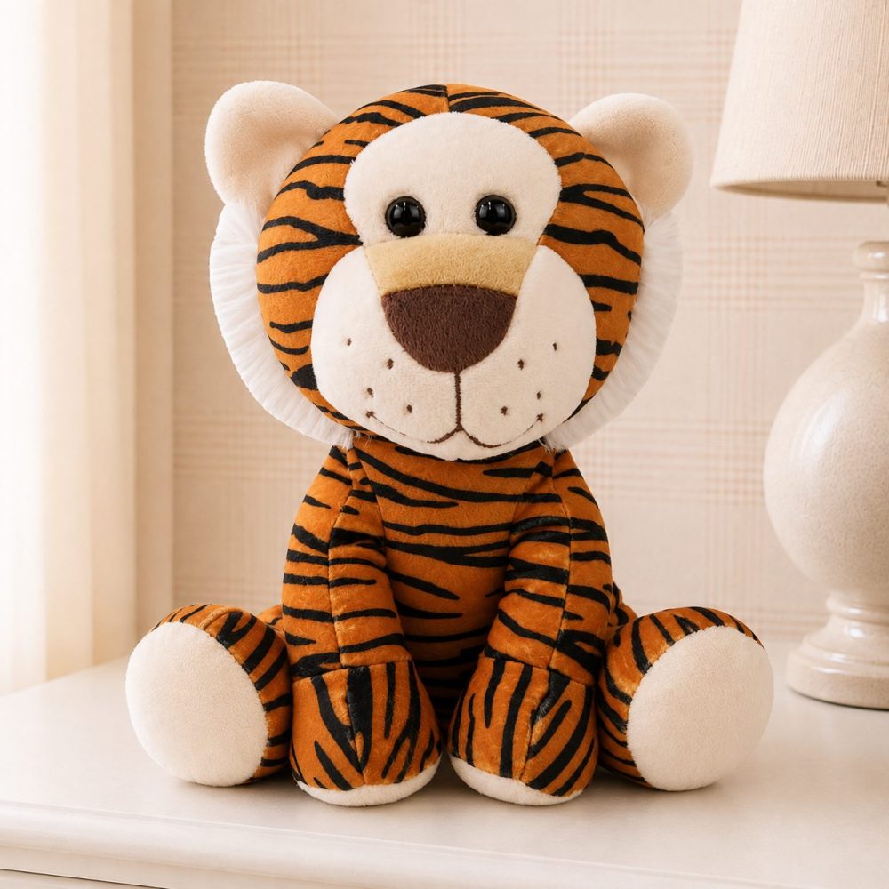 Tigre de Pelúcia Infantil Decorativo