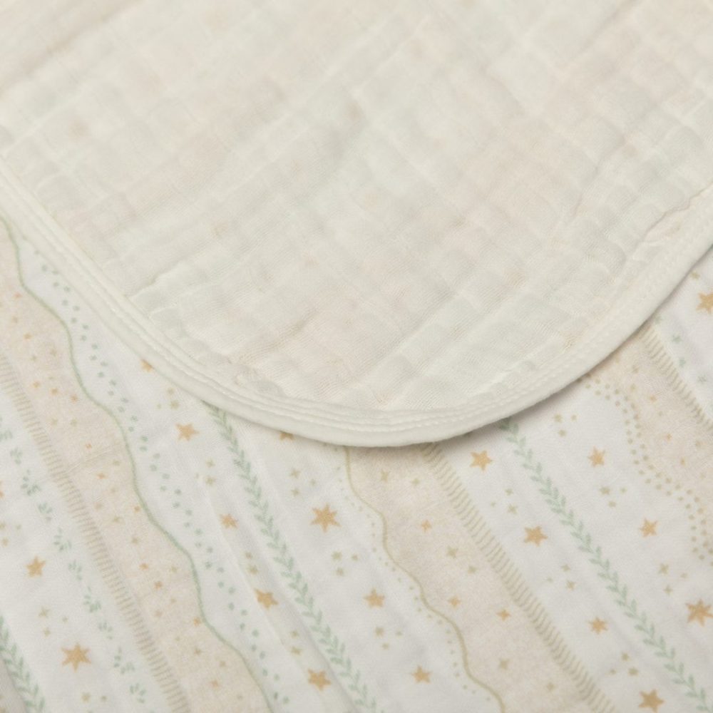 Toalha de Banho Bebê Soft em Algodão 80cmx80cm - Estrelas