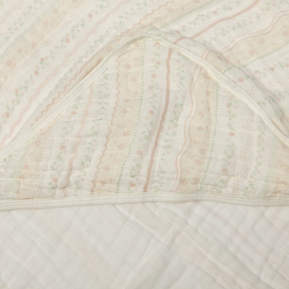 Toalha de Banho Bebê Soft em Algodão 80cmx80cm - Flores