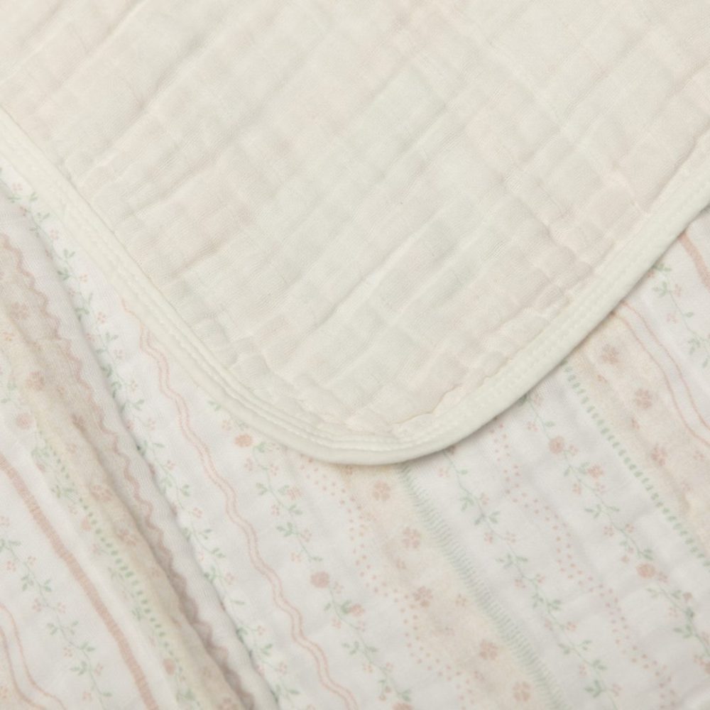 Toalha de Banho Bebê Soft em Algodão 80cmx80cm - Flores