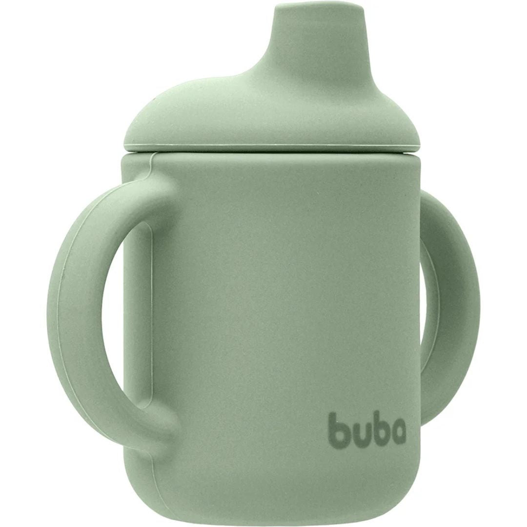 Copo de Transição em silicone 120mL - Verde