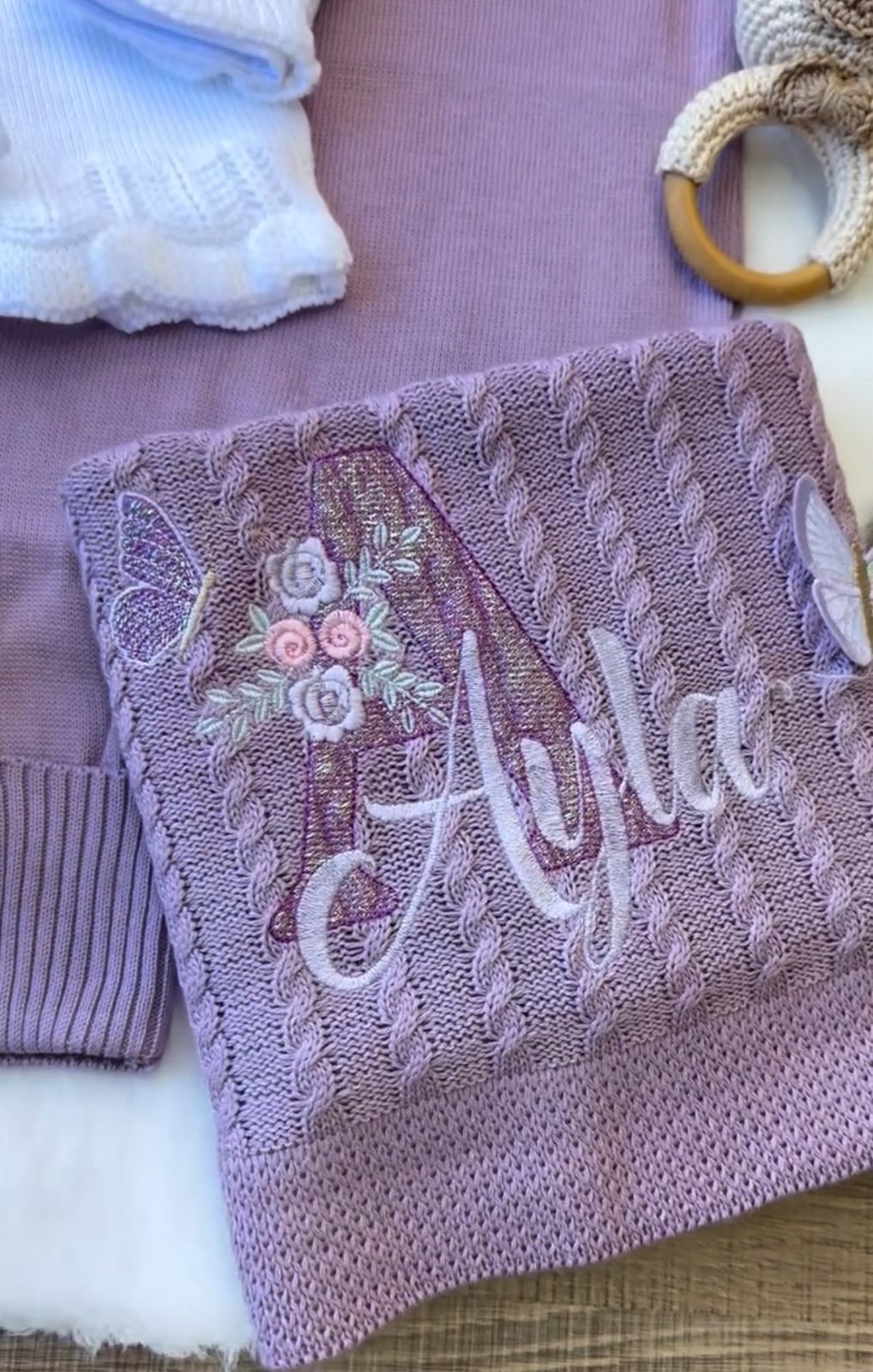 Kit Saída Maternidade Personalizável Completa Ayla | Personalize Com o Nome da sua princesa