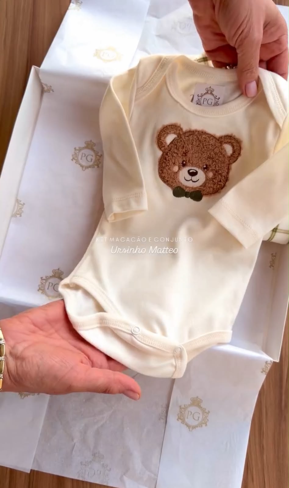 Kit Maternidade Personalizado Completo MASCULINA Ursinho| Personalize Com o Nome do seu Príncipe