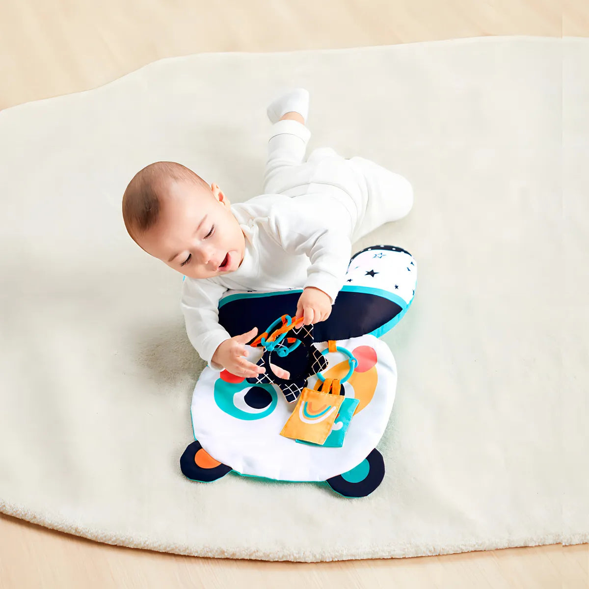 Almofada de Atividades Tummy Time Buba - Panda