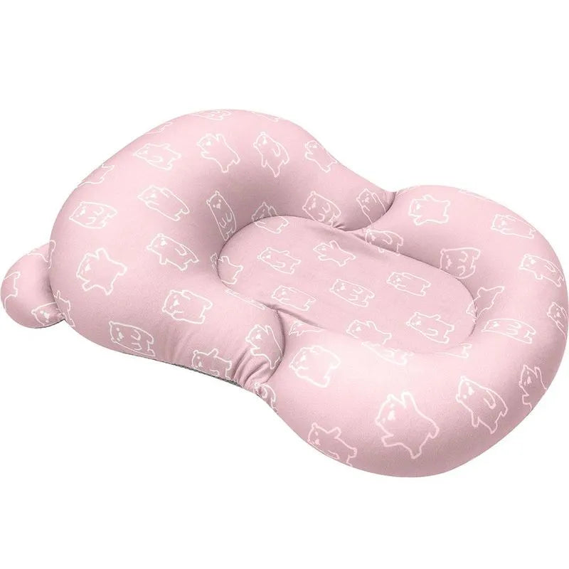 Almofada de Banho Bebê Ursinho Rosa Buba