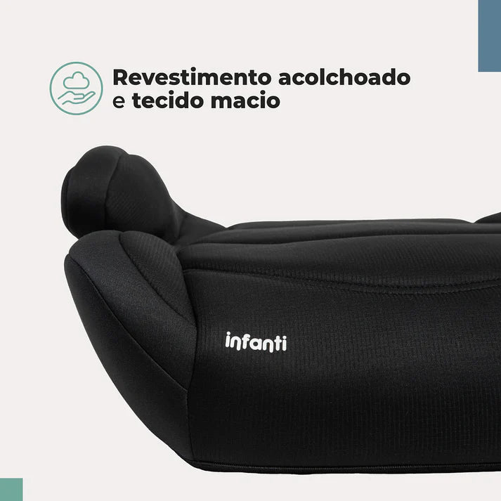 Assento de Elevação Infanti Booster Stage Preto