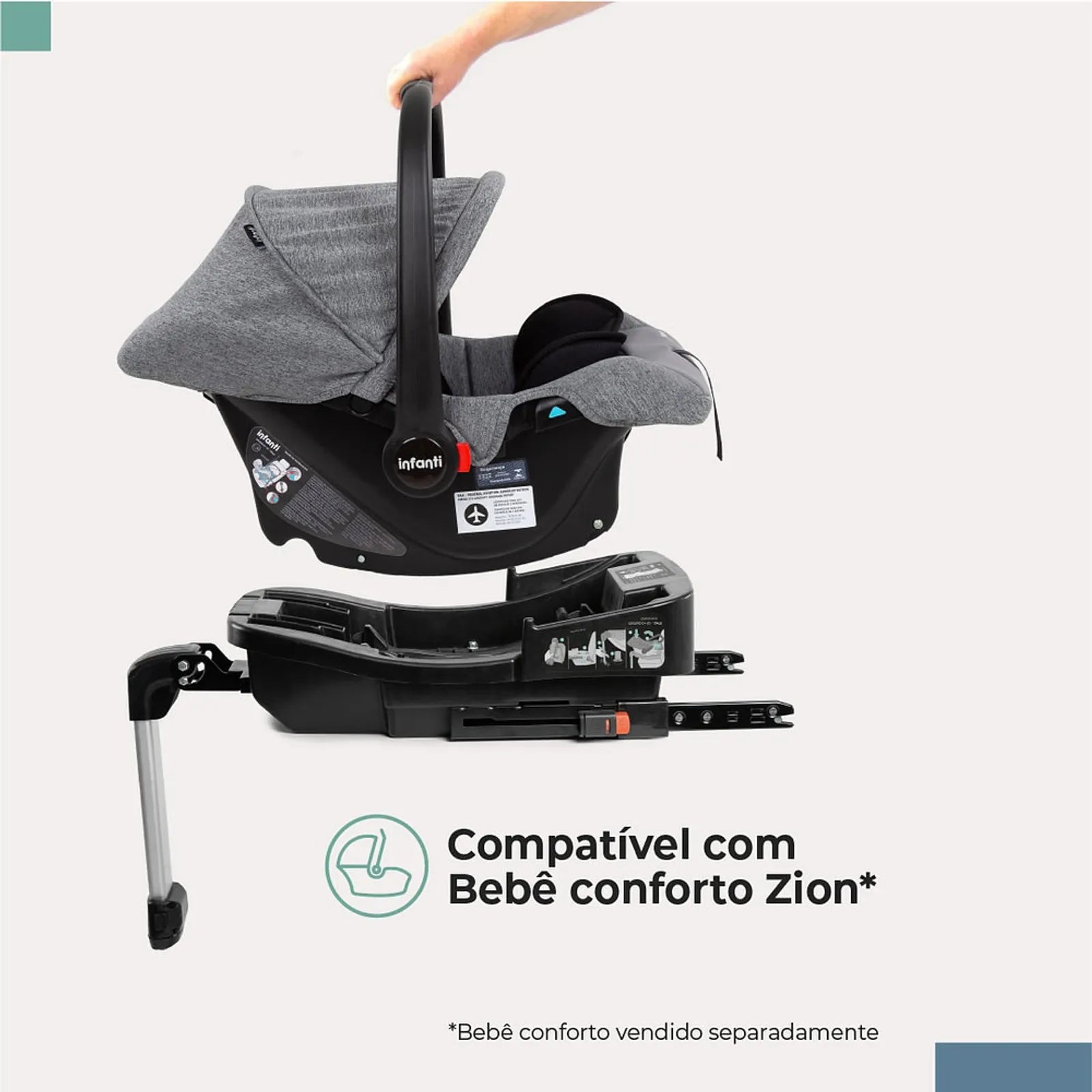 Base Isofix Zion Romanzo Infanti | Segurança e Praticidade