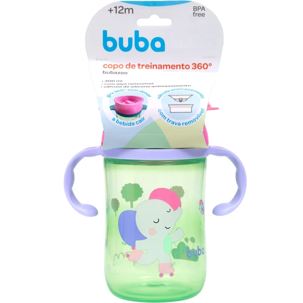 Copo de Treinamento 360º Buba Zoo Elefante