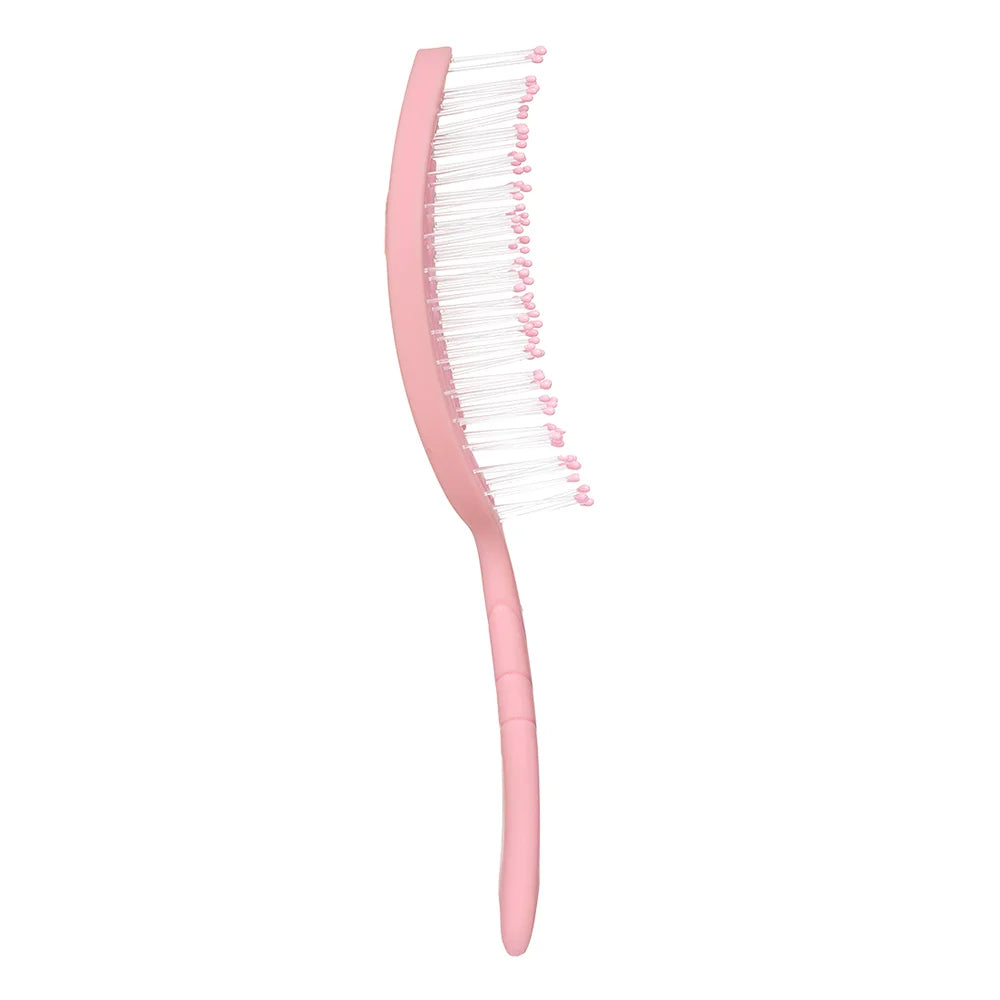 Escova De Cabelo Buba Flexi Comfort Rosa