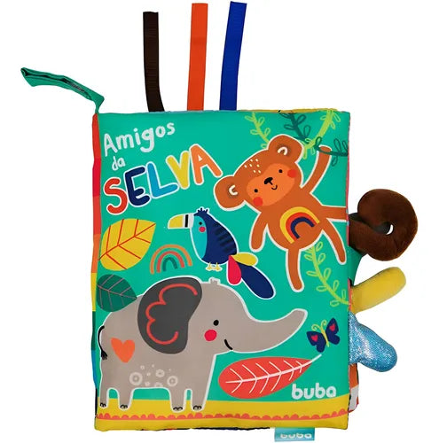 Livro de Atividades Sensorial Selva - Buba