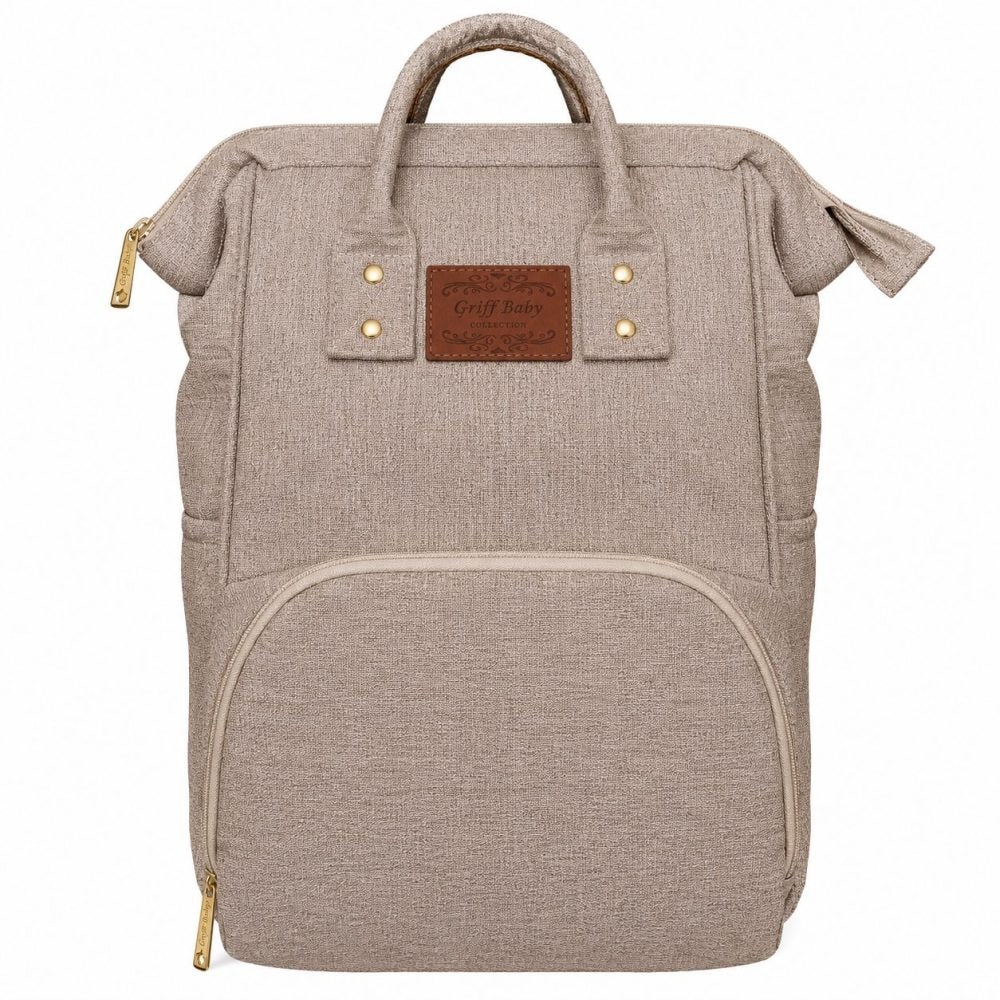Mochila Maternidade Funcional Bege