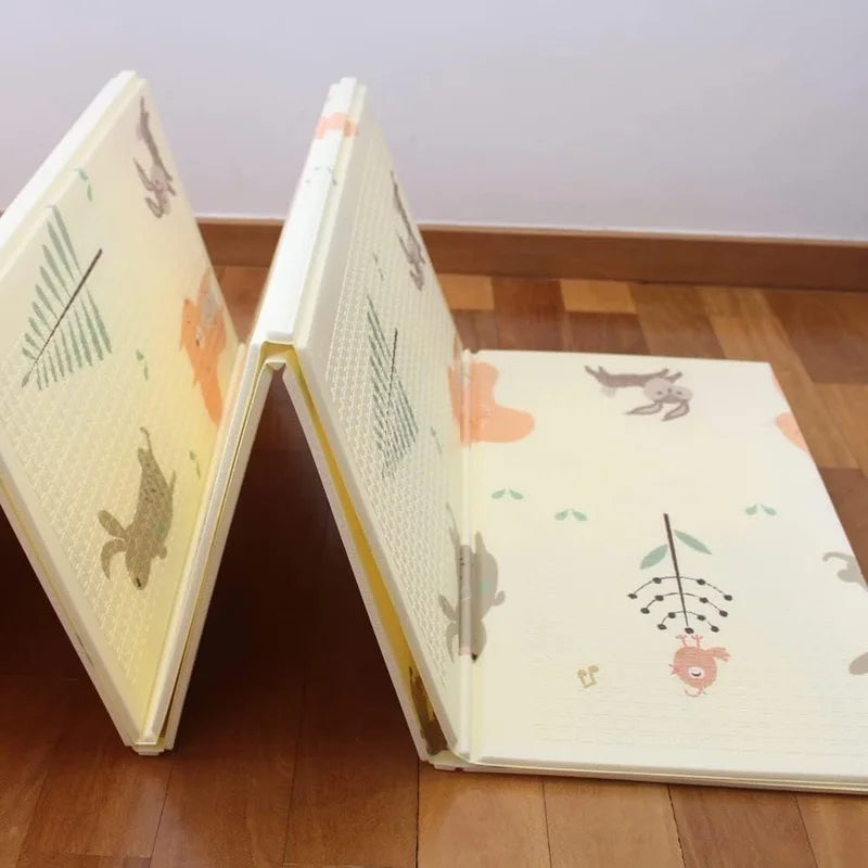 Tapete de Atividades Dupla Face 120cm x 120cm - Urso