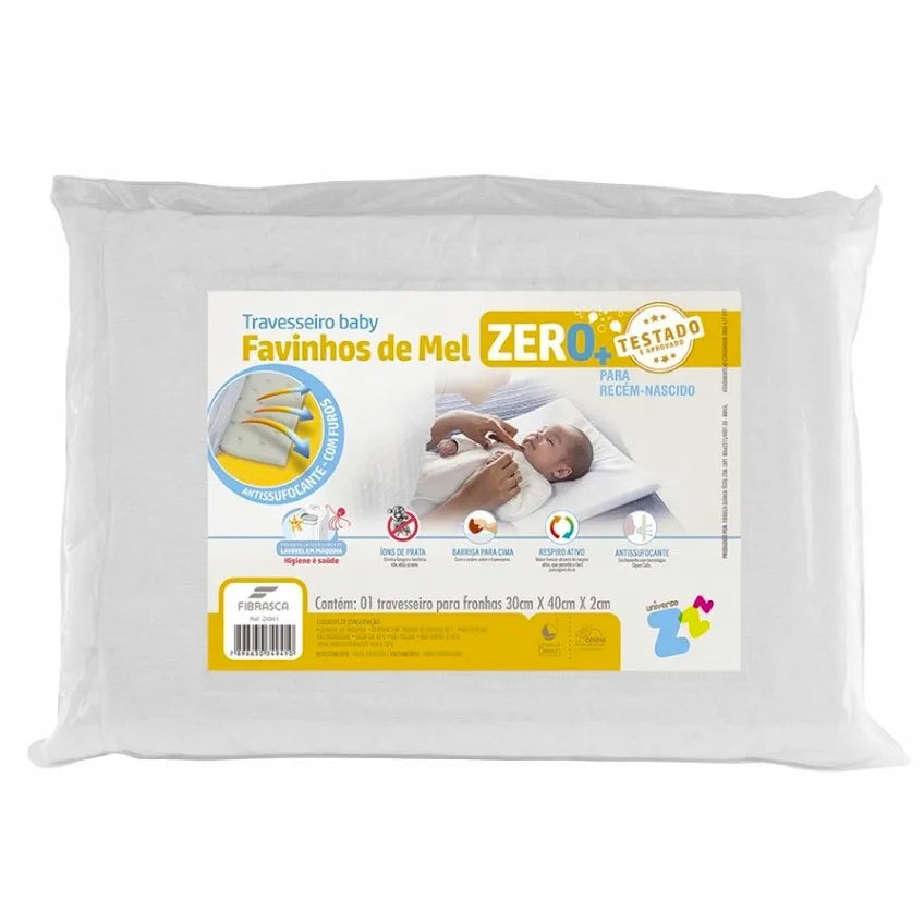 Travesseiro Baby Favinhos de Mel Recém Nascido